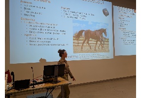 Equi-Pro presented during the Human-Agent Teaming and Horse-Human Partnerships conference at University of Arizona